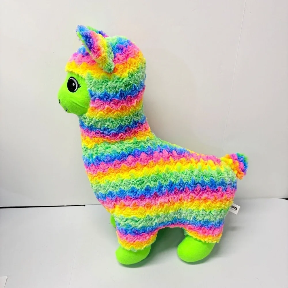 Goffa Rainbow Llama Plush 19